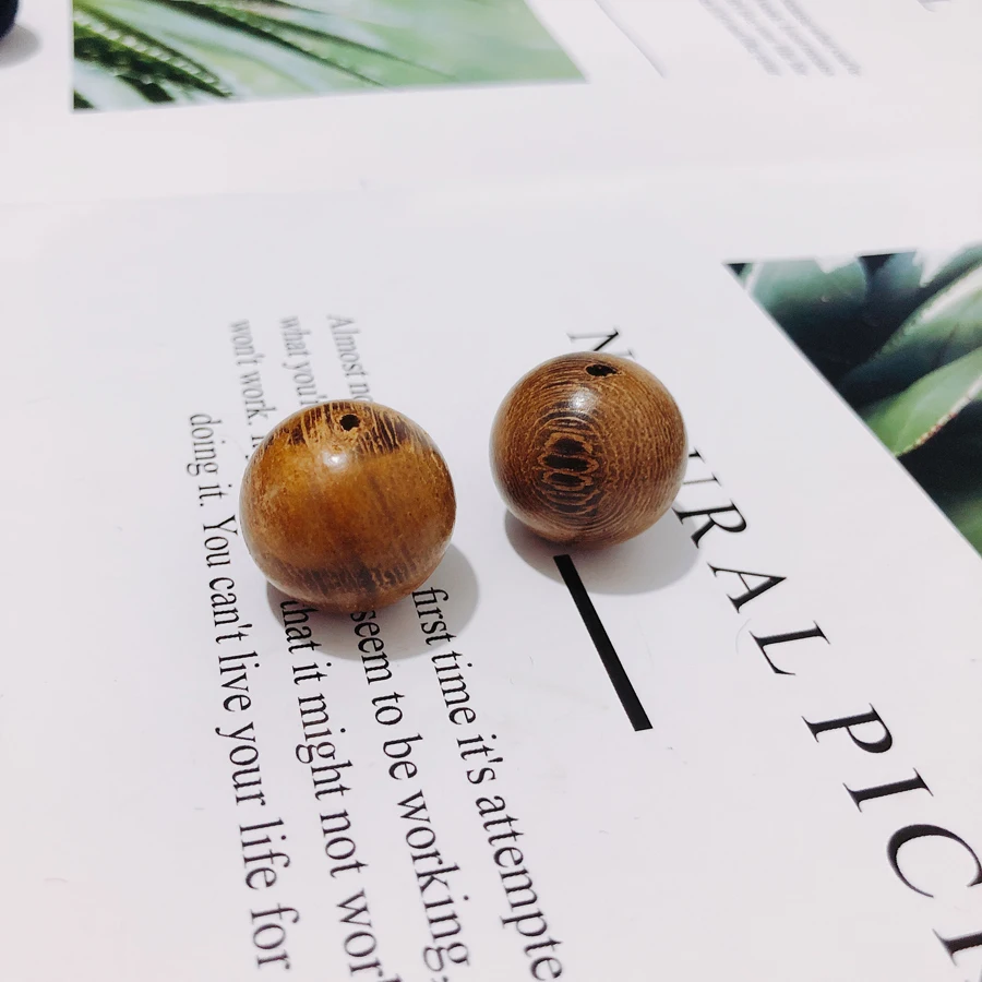 20 мм деревянные бусины diy аксессуары для изготовления ювелирных изделий ручной