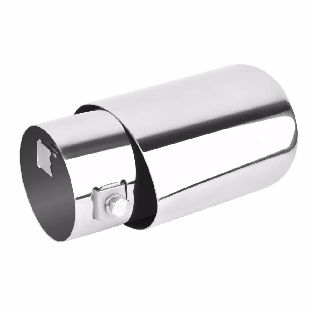 DSYCAR 2 шт. универсальные чехлы из нержавеющей стали для глушителя выхлопной трубы