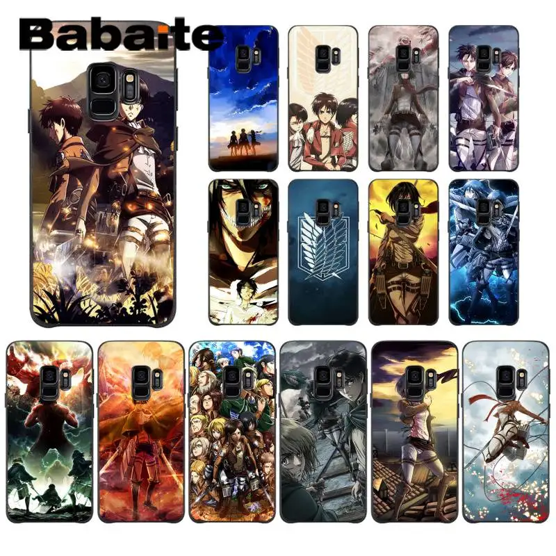 Babaite аниме атака на Титанов роскошный уникальный дизайн телефонная связь для Samsung