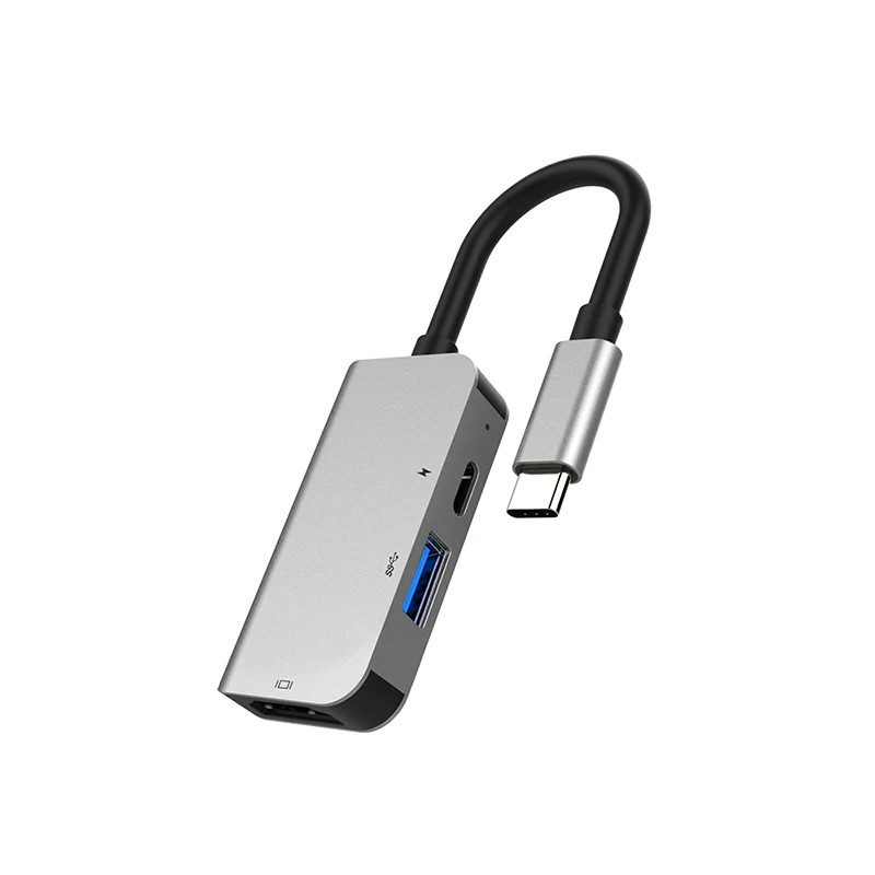 Usb концентратор Lcone C адаптер USB к HDMI 4K 3 0 PD зарядный конвертер для Macbook Pro DELL Huawei Mate 30