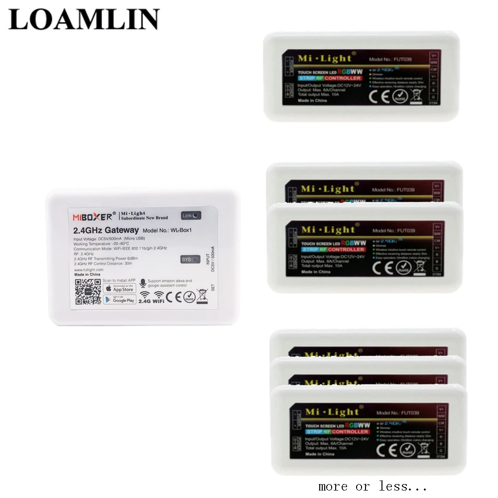 Mi light Led контроллер RGBWW пульт дистанционного управления 2 4G Wifi Ibox2 управление