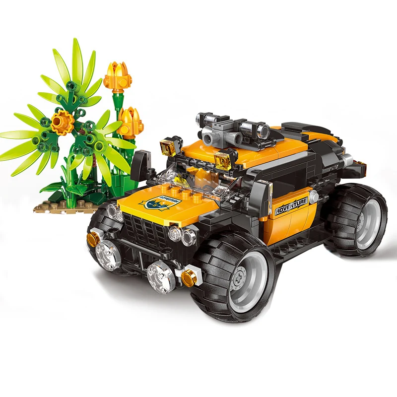 Мини-игрушки для детей Детский конструктор Дом на дереве вертолет лодка | Игрушки