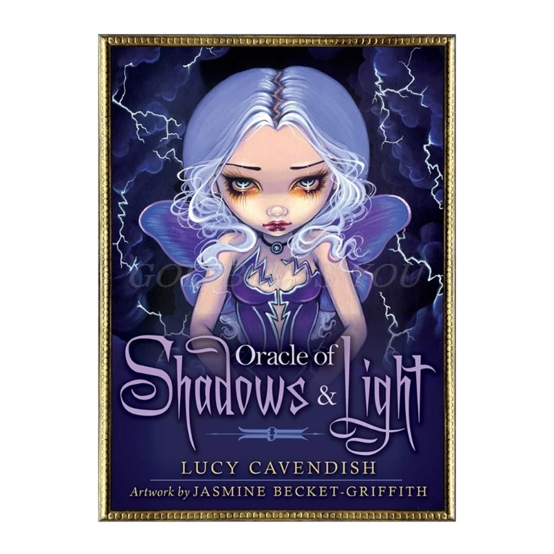 

Shadows and Light Oracle Tarot Cards Mystical Guidance Divination Partys Board Game Supports Wholesale 45 Sheets/Box