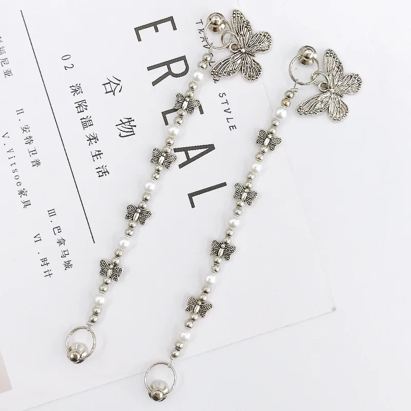 

2 шт., роскошные дизайнерские цепочки для обуви, в винтажном стиле