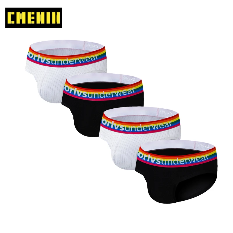 4 шт./лот 2021 Новое сексуальное нижнее белье плавки мужские спортивные брюки