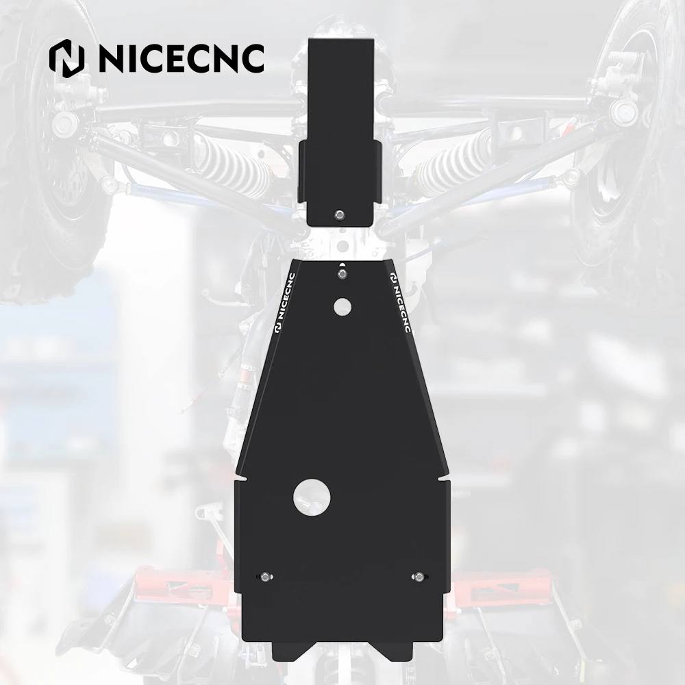 NICECNC-Placa de deslizamiento de chasis completo ATV, Protector de marco de motor para Yamaha Raptor 700, 2006-2011, 2013-2022, Raptor 700R, 2012-2022