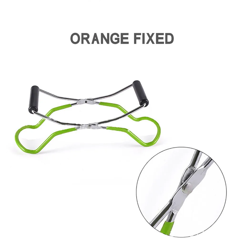 Stainless Steel Foldable Hot Bowl Clip Pot Dish Holder Steamer Plate Clamp Gripper Kitchen Tools Heat Insulation Wide mouth | Дом и сад