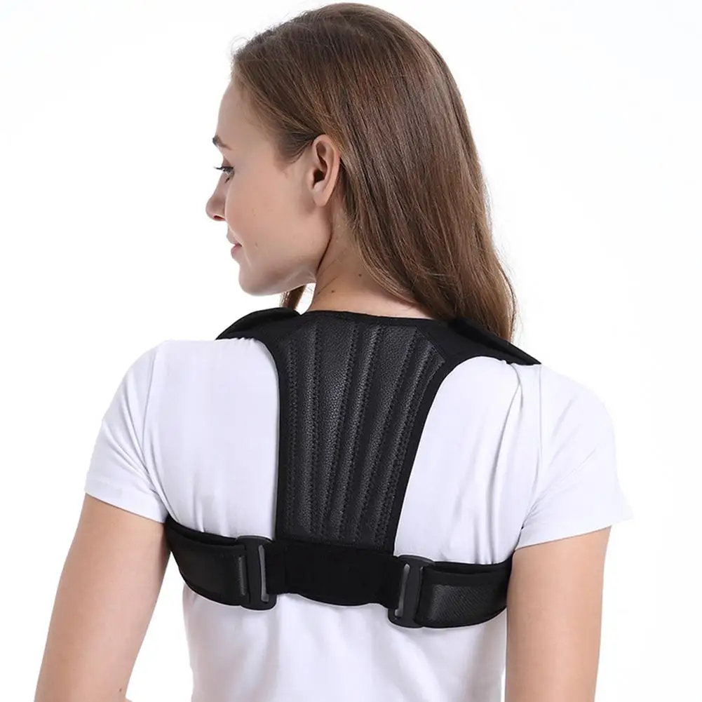Женские взрослых регулируемая поза корректор спины корсет для поддержки осанки
