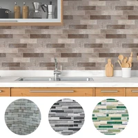 69pcs european style imitation mosaic tile paste toilet kitchen oil waterproof pvc wall paste