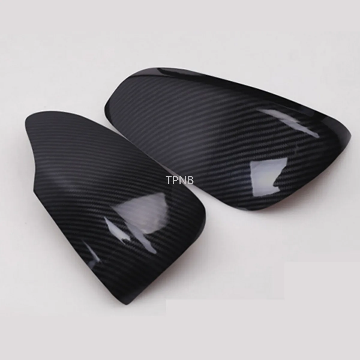 2 шт. углеродного волокна ABS хромированные Зеркало заднего вида Накладка для Camry
