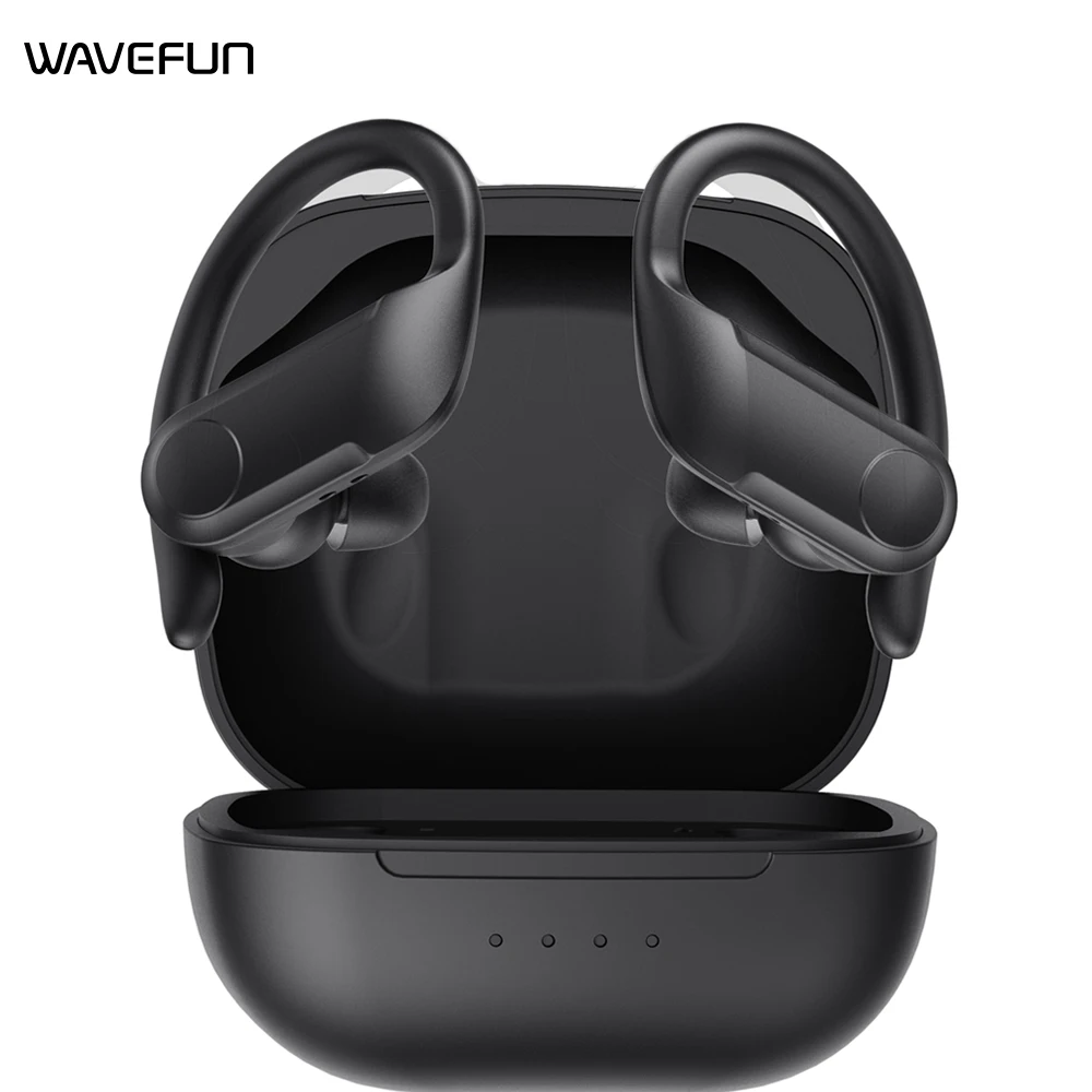 Беспроводные наушники Wavefun XBuds Pro Bluetooth 5 0 спортивные 8 часов на зарядку гарнитура с