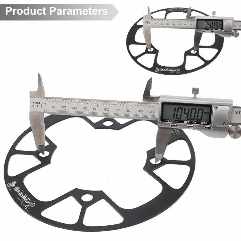 Круглая овальная Защитная крышка BCD104 для горного велосипеда защитный коленчатый