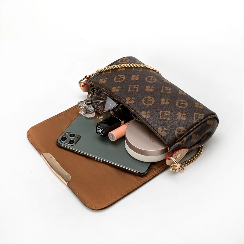 

Luxury Designer Shoulder Bag with Chain Famous Brand Messenger Bag for Women 2021 Flap Crossbody Bags Purses and Handbags Female