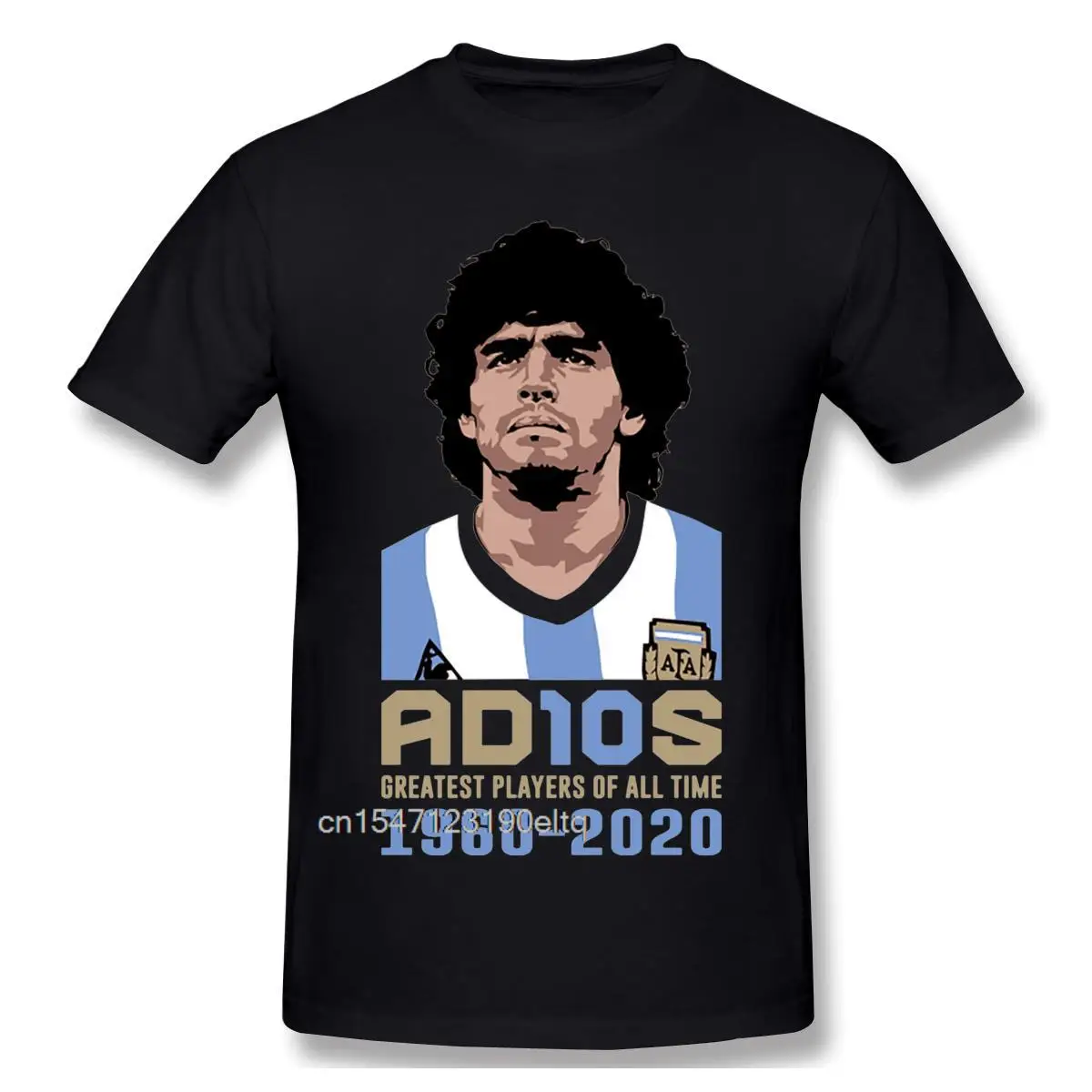 

Maradona RIP T Shirt Big Size Cotton Short Sleeve Shirts
