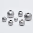 50 шт. Глазурь из нержавеющей стали разделитель бусины диаметр 3 мм-8 мм бусины Шарм браслет ювелирных изделий фурнитура оптовая продажа