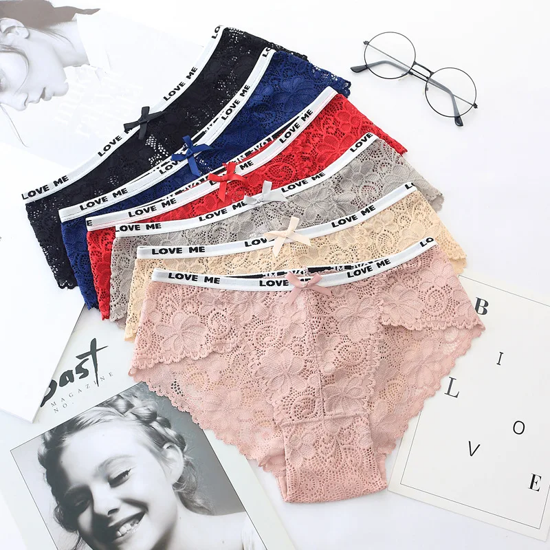 Женские трусы плотные Трусы новые стильные кружевные сексуальные мужские с