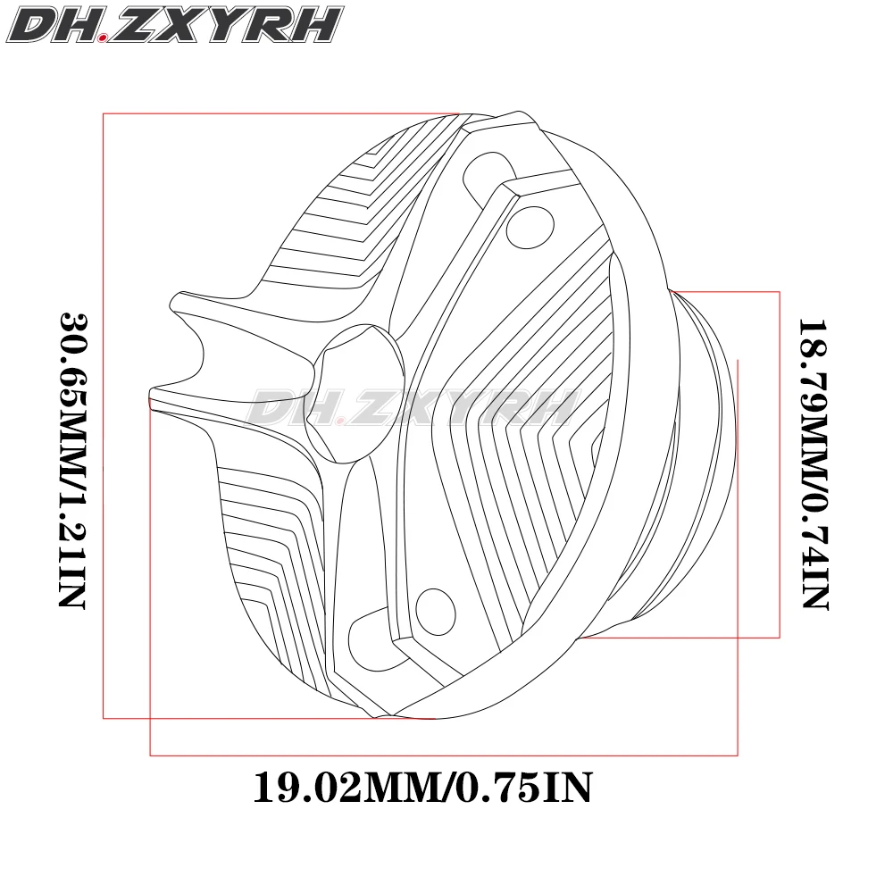 Для Yamaha R1 R3 R6 YZF R25 MT07 MT 07 Машинное масло фильтр чашка Заглушка Крышка винт