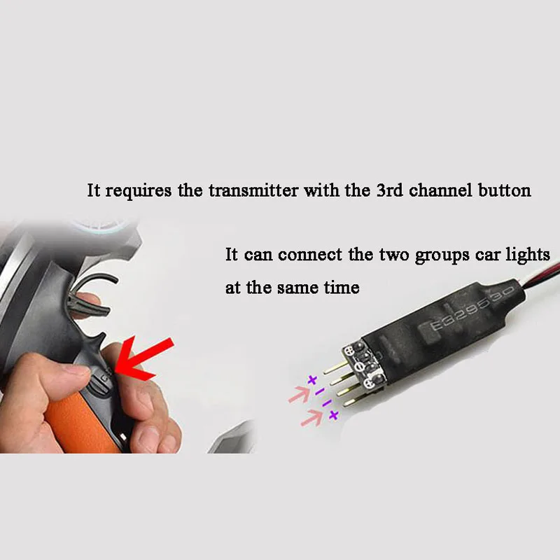 Пульт дистанционного управления переключатель доска CH3 модуль света для