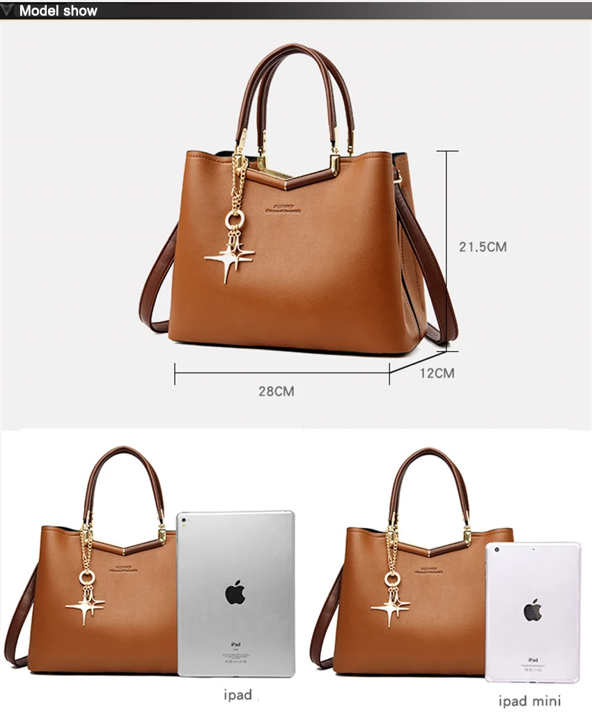 

Fashion Bags For Women 2021 New Luxury Handbags Designer Tote Large Capacity Shoulder Crossbody Bolsas Feminina Brand Sac Noir