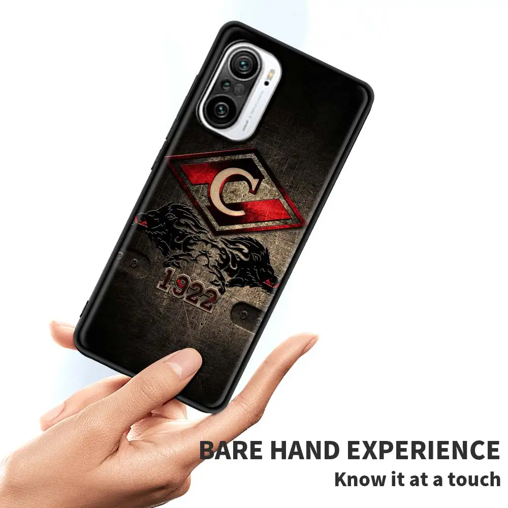 

Shockprooft Case For Xiaomi Redmi Note 9S K40 8 9 8T 7 9C 9A 7A 6A 8A 6 10 Pro Soft Coque Phone Cover Football Spartak Moscow