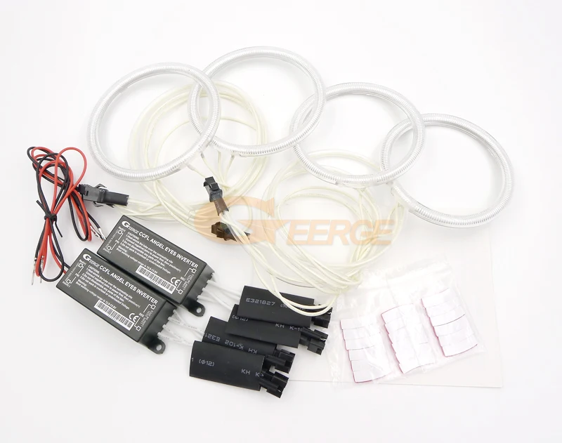 Для VOLKSWAGEN VW TIGUAN 5N 2007 2008 2009 2010 Ксеноновые фары ультра яркие CCFL ангельские глазки halo