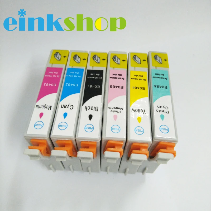 Картридж для принтера Epson Stylus Photo R200 R300 R220 R320 RX500 RX600 R300M R340 RX620 T0481 - T0486 купить по