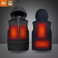 xiaomi youpin pma graphene heating vests men women winter electric thermal clothing waist coat jacket for outdoor home office