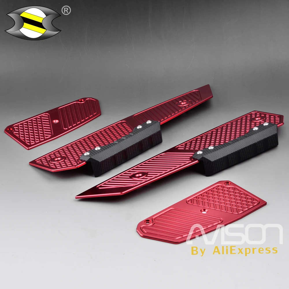 Для MF13 FORZA300 125 250 2018 мотоцикл модифицированный CNC алюминиевая подставка для ног