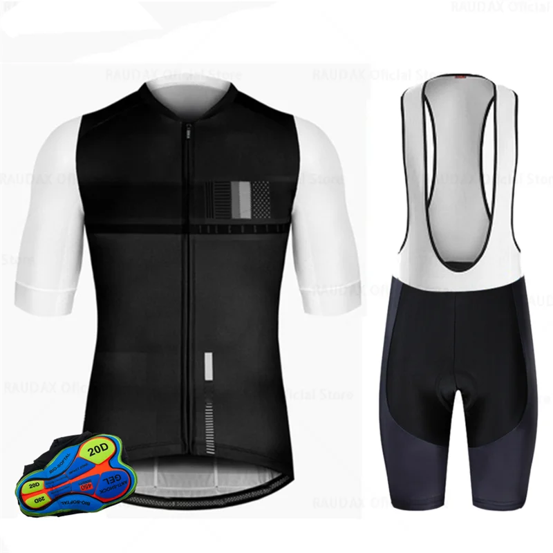 

Cycling Set Jacket Wear Short Sleeve Comfortable Sweat-Absorbent Road Bike Top Sweat Shirt jacket Men's Short Sleeve