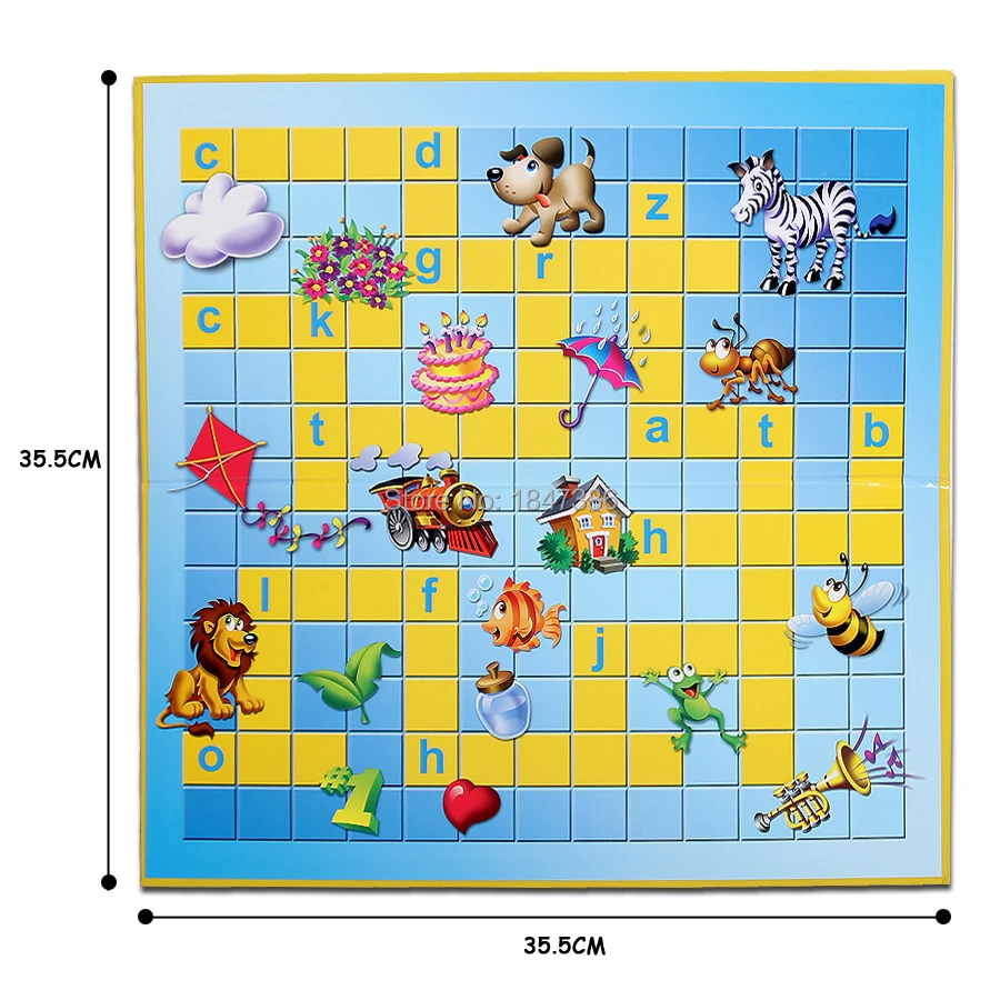 Детская настольная игра 2 уровня Детские слова для путешествий двусторонняя