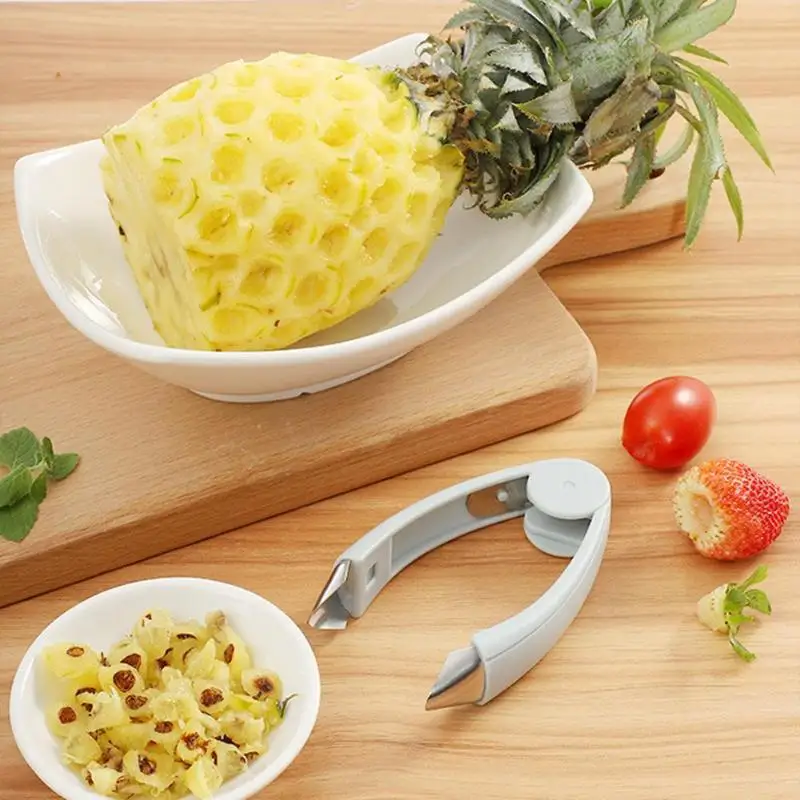 Креативная Овощечистка для глаз из ананаса резак нержавеющей стали практичное