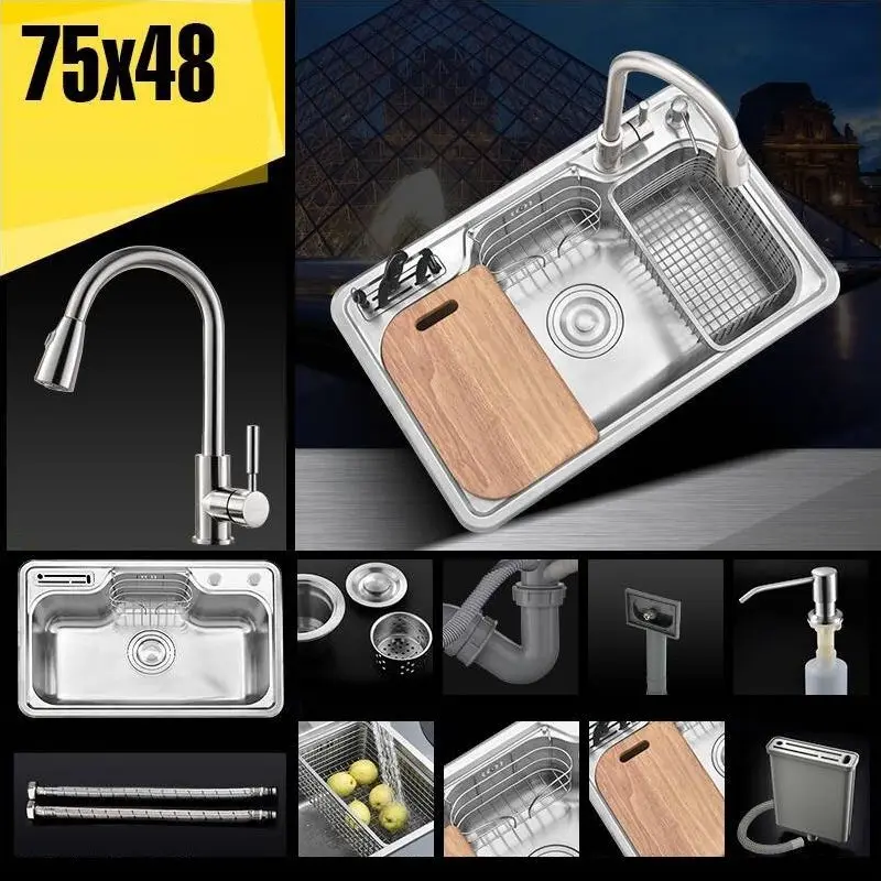 

Para Afwasbak Portable Wasbak Umywalka Torneira Gourmet Gootsteen Cuba Pia Cozinha Lavabo Fregadero De Cocina Kitchen Sink
