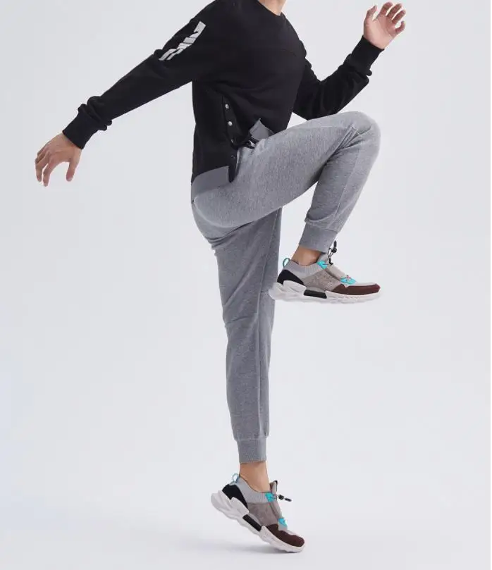 Xiaomi новые ULEEMARK модные ретро кроссовки кожаные строчки высокие эластичные