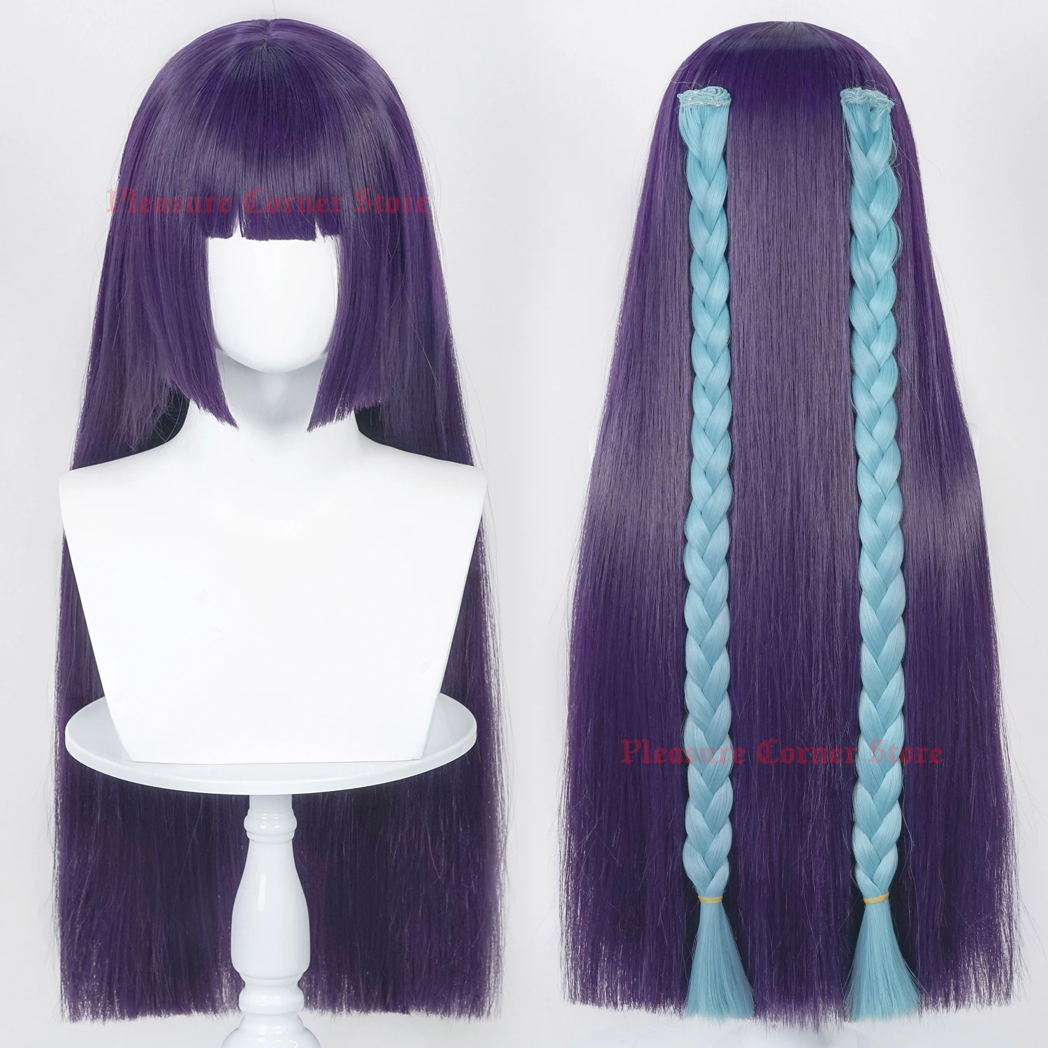Парик для косплея Genshin impact Yunjin 80 см длинный термостойкий парик с имитацией кожи