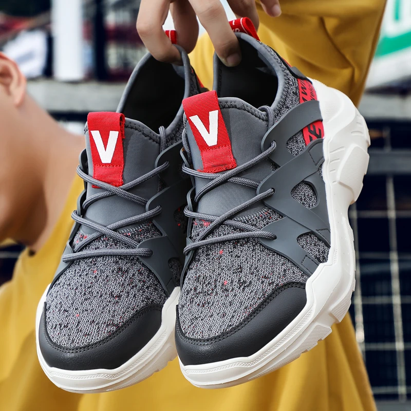 Кроссовки Bomlight мужские сетчатые повседневная обувь на толстой подошве