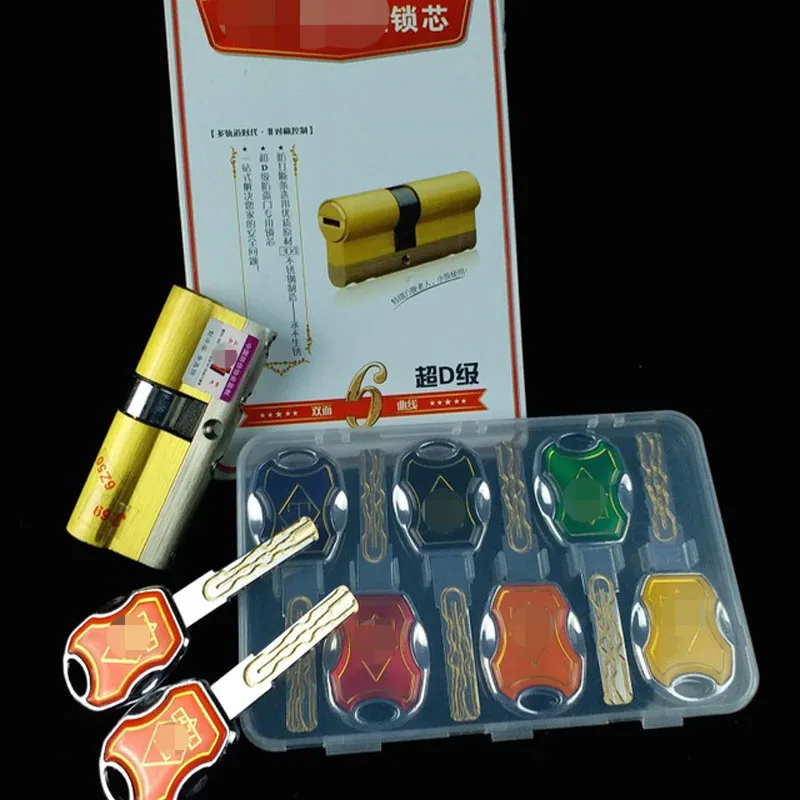 Высококачественный латунный цилиндр с двойным открытым сторонним лезвием