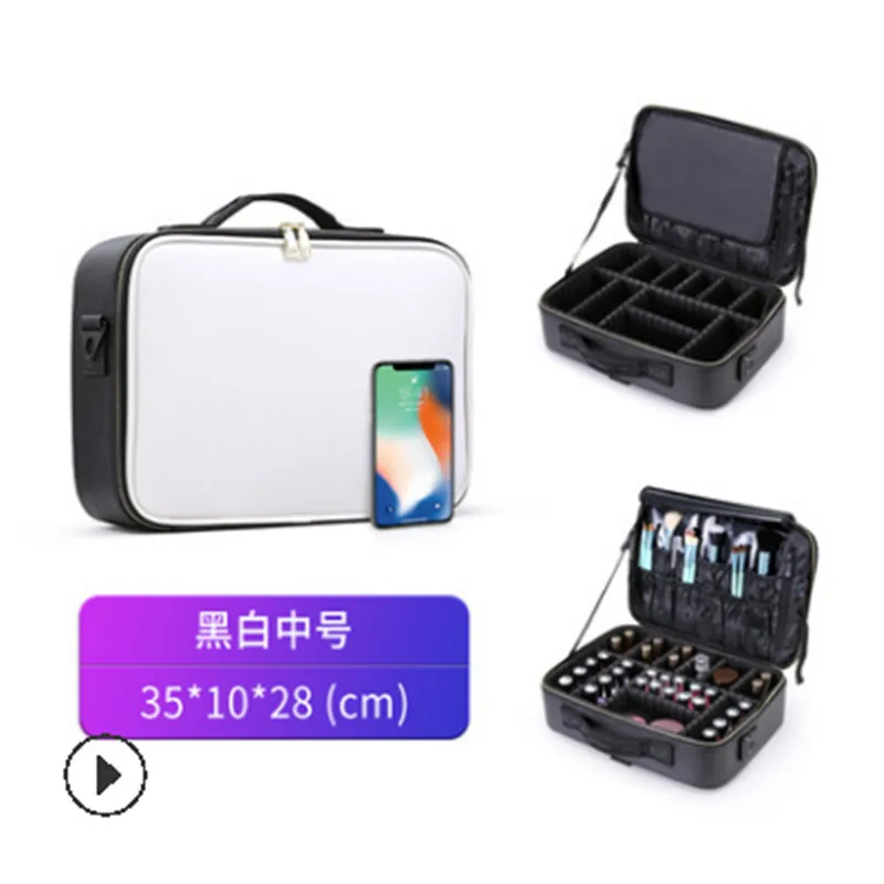 Профессиональные косметички для женщин косметичка чехол ногтей ювелирный