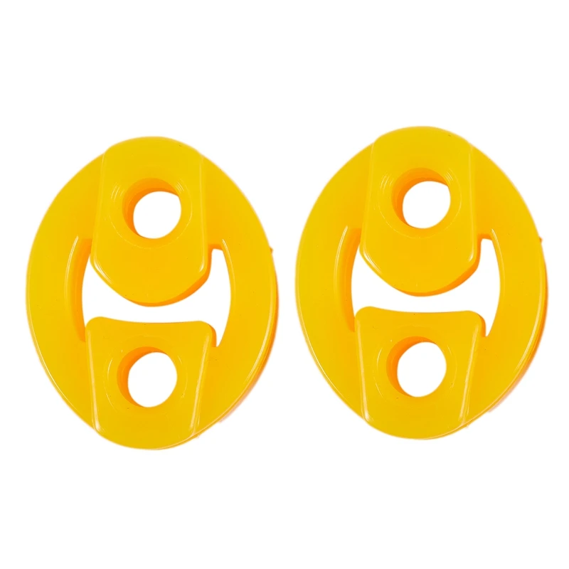 Резиновые 2 отверстия гоночный автомобиль глушитель Выхлопная вешалка втулка