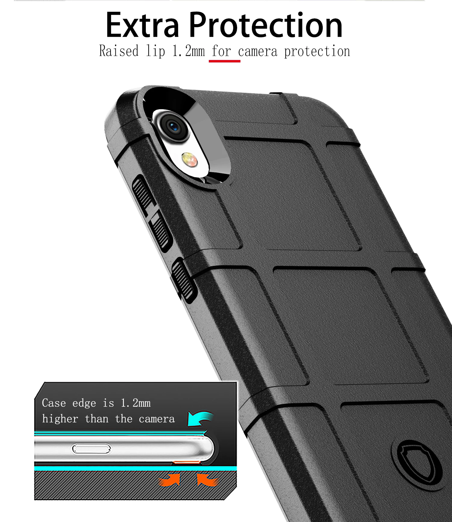 Силиконовый чехол для телефона из углеродного волокна Google Pixel 3 5 дюймов Прочный