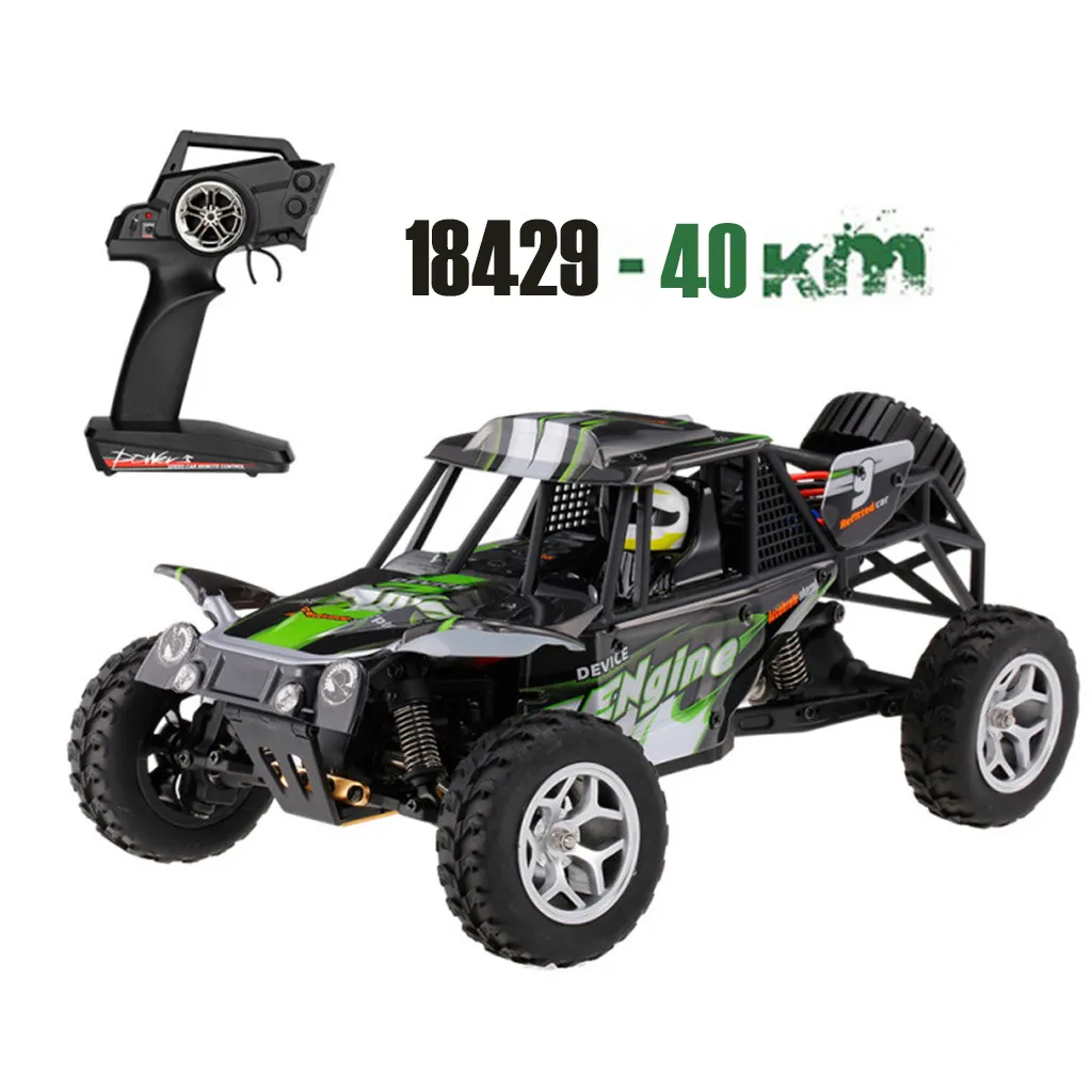 1GN Wltoys 18428 Модернизированный 540 щеточный мотор высокая скорость 40 км/ч 1:18 4D 2,4G RC автомобиль - Цвет: 1GN