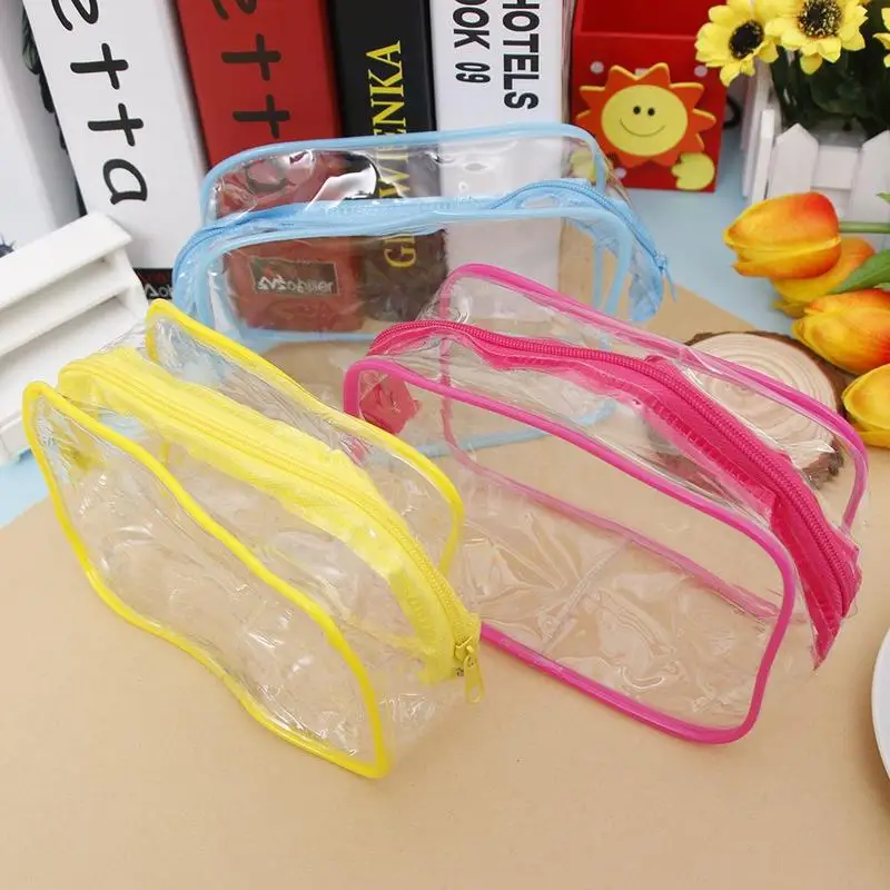 Косметичка для путешествий косметичка туалетный на молнии сумка из прозрачного