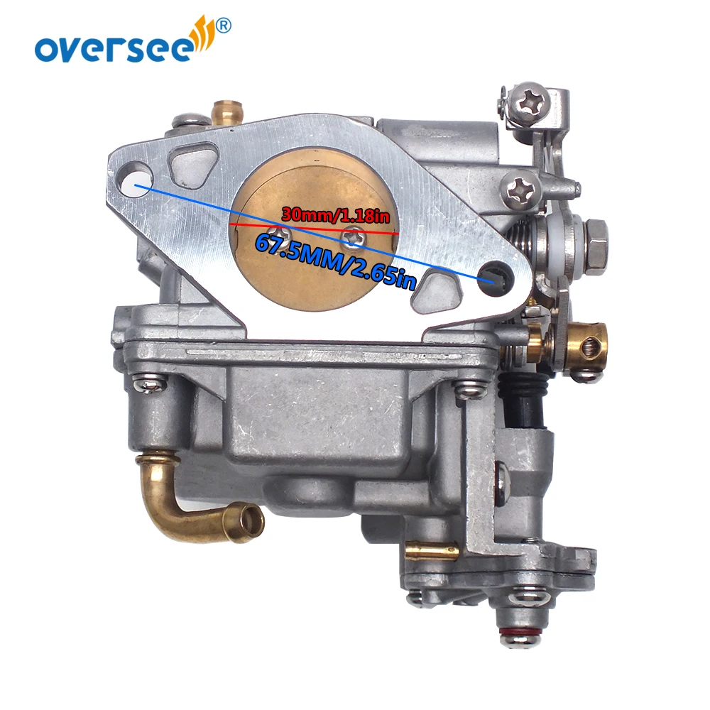 

853720T15 Carburetor For Mercury Mariner Outboard Motor 4-stroke 15HP 853720T21 8M0109535