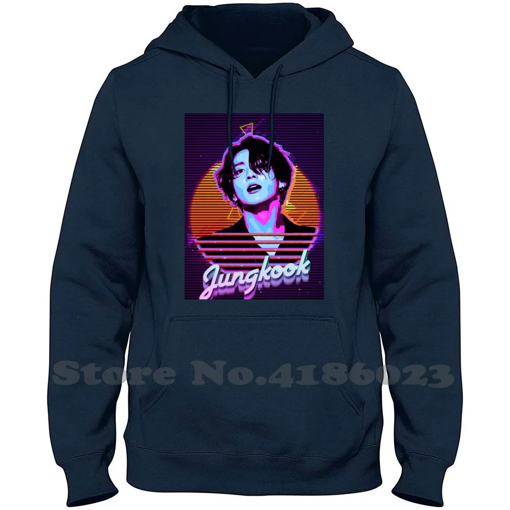 

Jungkook Ретро Толстовка с длинным рукавом Свитшот Yoongi Ретро Цзинь по всему миру красивый Namjoon Galaxy Kpop Exo Корея Jungkook Jimin