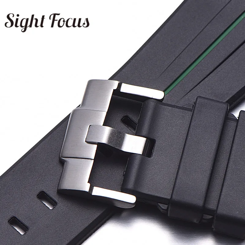 Ремешок для часов силиконовый каучук 27x21 мм Rolex Ghost King ремешок часовой браслет 2