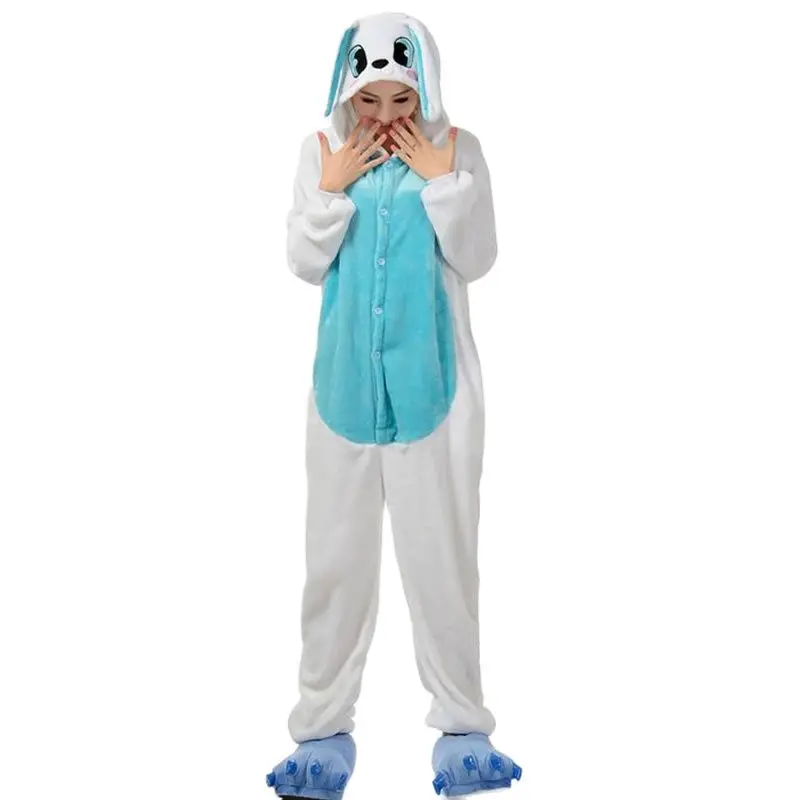 

Women Pink Rabbit adult kigurumi animal pajamas