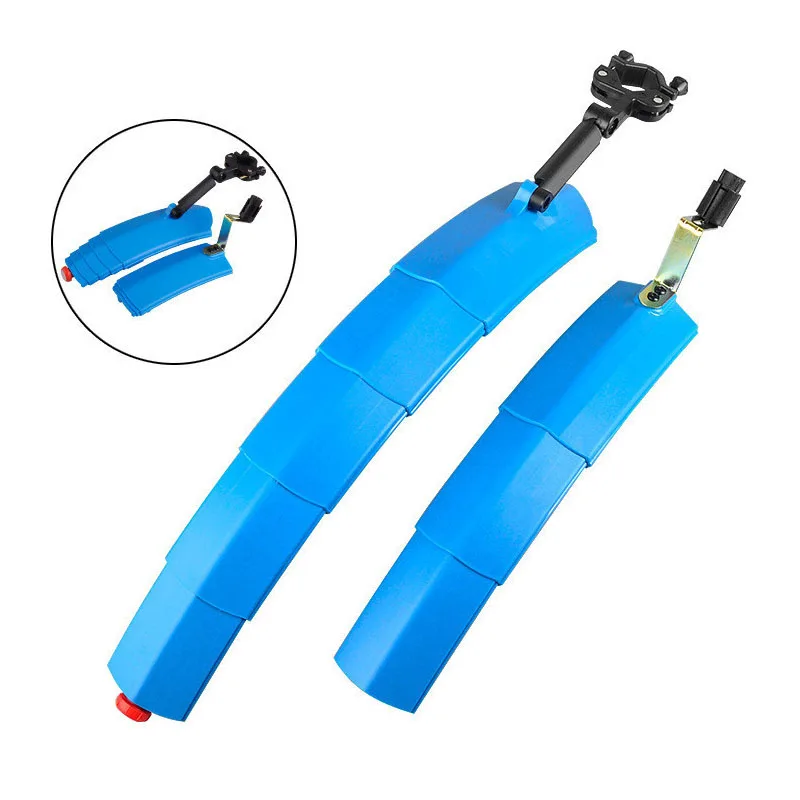 Выдвижное крыло для горного велосипеда переднее и заднее с задним фонарем