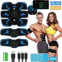 abdominal muscle stimulator trainer ems abs fitness equipment training gear muscles electrostimulator toner exercise at home gym