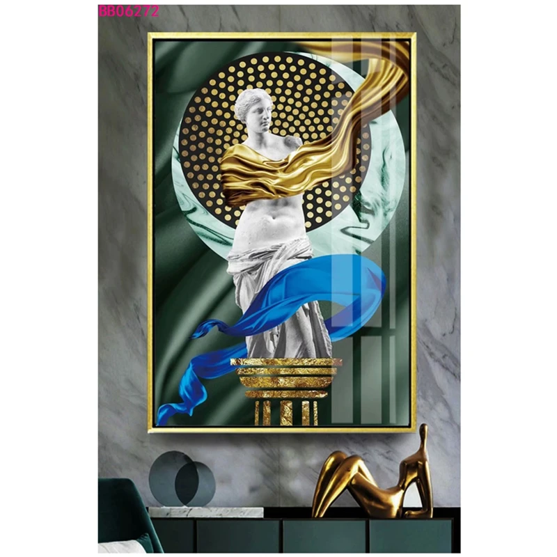 

Classical Venus Goddess Canvas Oil Paintings Wall Nordic Art Posters Office Decorative Vintage Pictures Living Room Bedroom Home