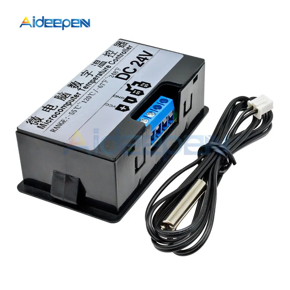 W3231 AC 110 V-220 V DC12V 24V Цифровой термостат регулятор температуры Измеритель Тестер Один/двойной дисплей Замена W3230
