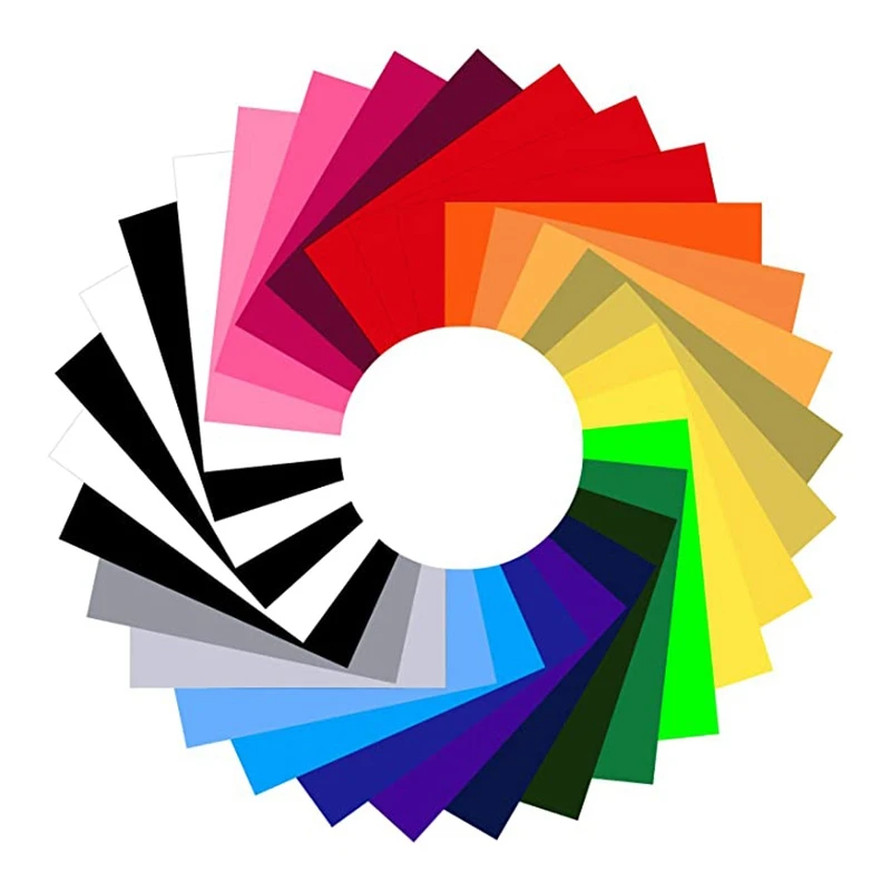 30 шт. набор для передачи тепла постоянная клейкая бумага переноса DIY Футболки